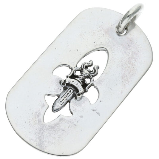 Chrome Hearts Flare Dagger Large Dog Tag Size ONE SIZE