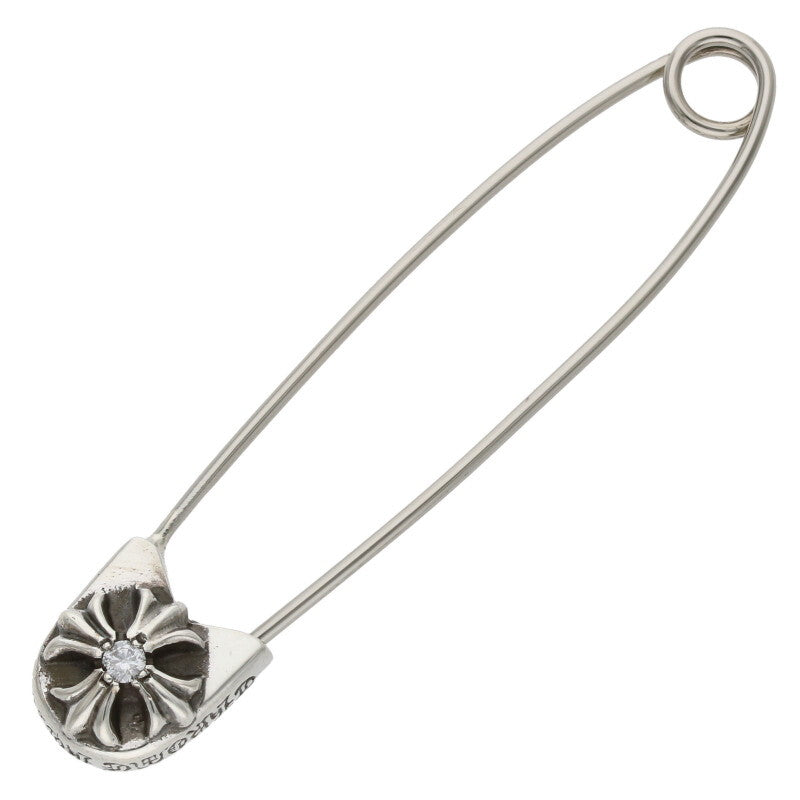 Chrome Hearts Large Safety Pin 1 Diamond Size ONE SIZE