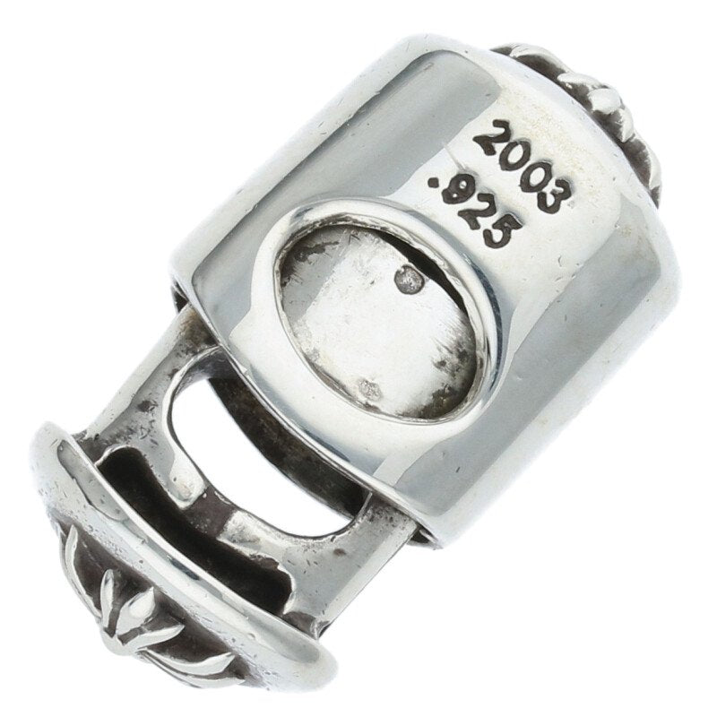 Chrome Hearts LACESTPPRV1 Silver Lace Stopper (Silver 9.85g)