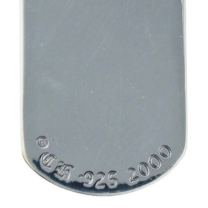 Chrome Hearts LA Ltd Small Dog Tag Silver Size ONE SIZE