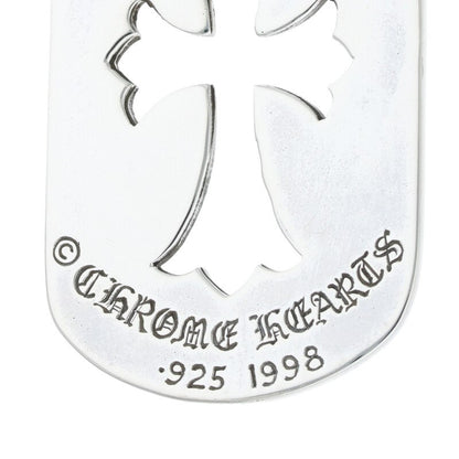Chrome Hearts Cutout Cross Large Dog Tag Size ONE SIZE