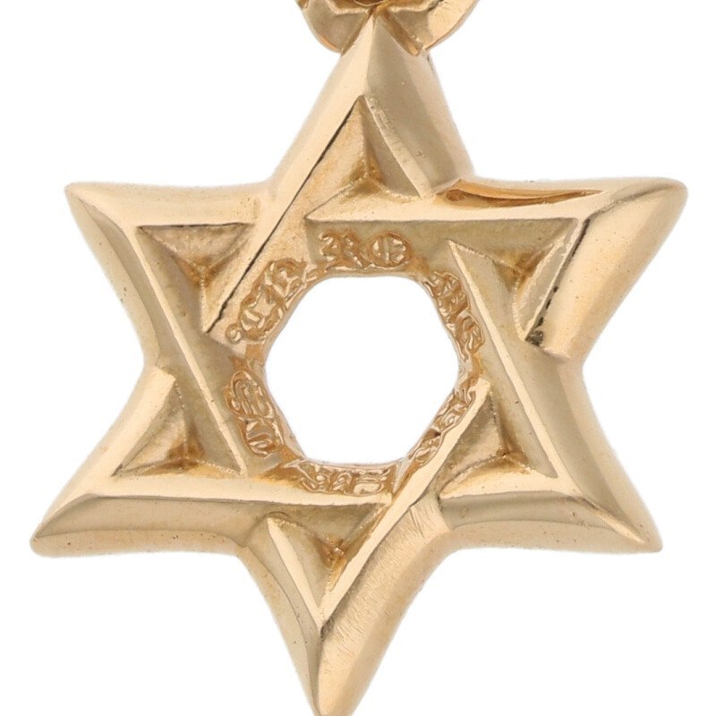 Chrome Hearts 22K Star of David Charm Yellow Size ONE SIZE