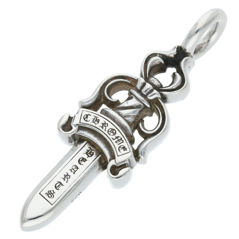Chrome Hearts Silver Double Dagger Pendant Size ONE SIZE