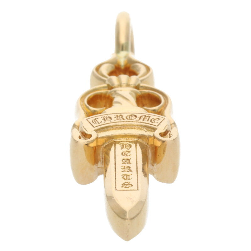 Chrome Hearts 22K Yellow Gold Double Dagger Size ONE SIZE