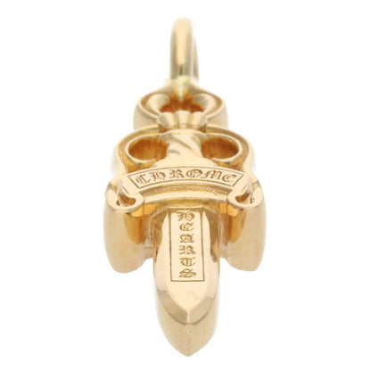 Chrome Hearts 22K Yellow Gold Double Dagger Size ONE SIZE