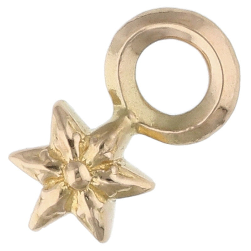 Chrome Hearts 22K Yellow Gold Star Stack Charm Size ONE SIZE