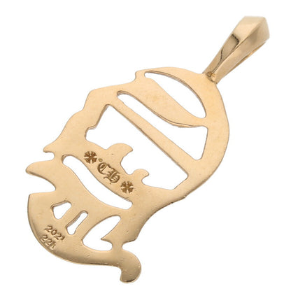 Chrome Hearts 22K Yellow Gold CH Logo Pendant Size ONE SIZE
