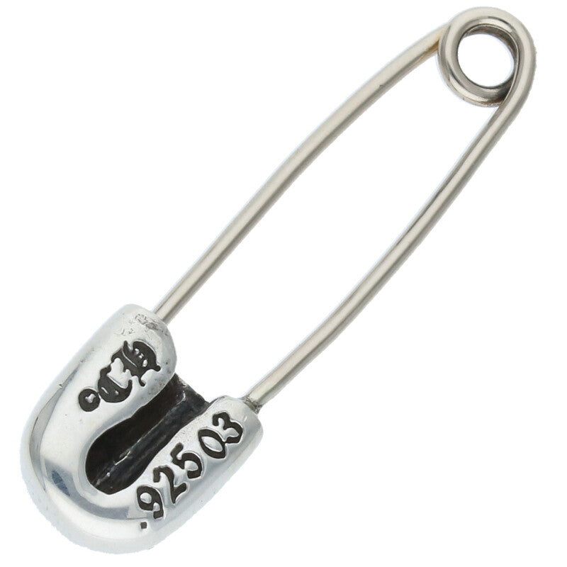 Chrome Hearts Silver Small Safety Pin 1 Size ONE SIZE
