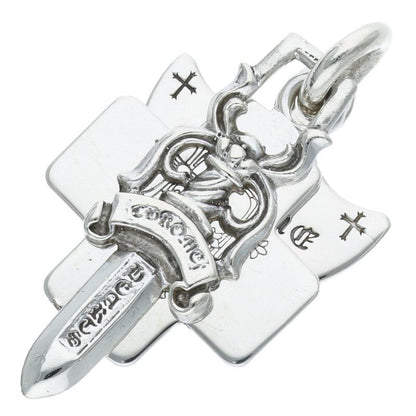 Chrome Hearts Silver 3 Trinkets Pendant Size ONE SIZE