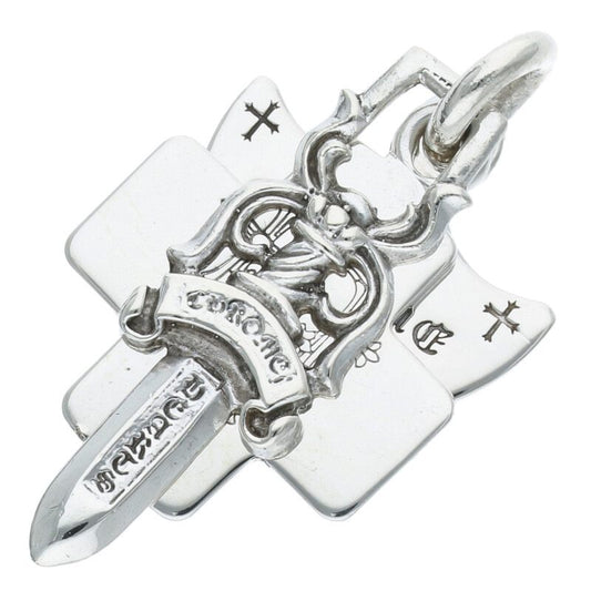 Chrome Hearts Silver 3 Trinkets Pendant Size ONE SIZE