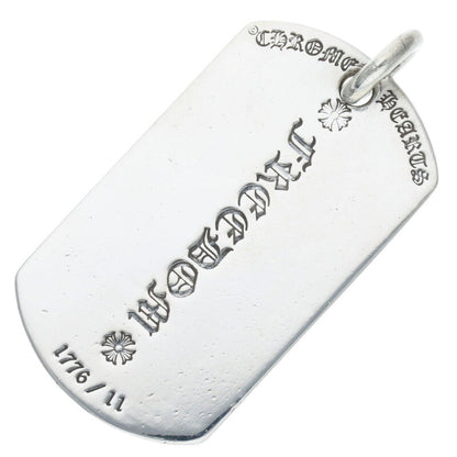 Chrome Hearts Silver Large American Flag Dog Size ONE SIZE