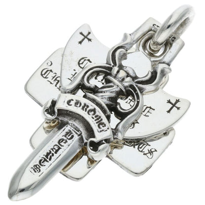 Chrome Hearts Old Silver 3 Trinkets Pendant Size ONE SIZE