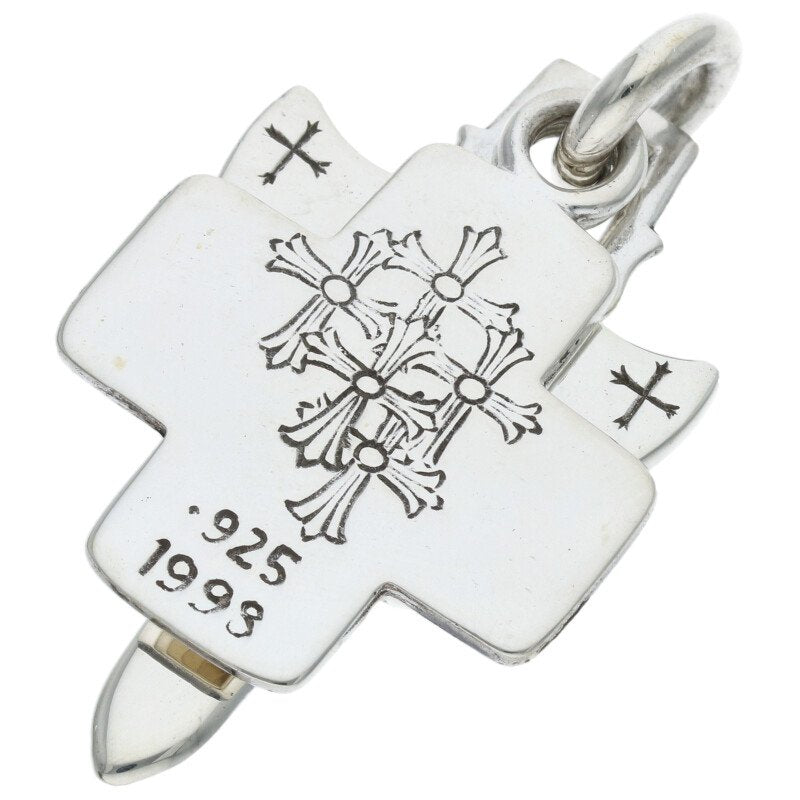 Chrome Hearts Old Silver 3 Trinkets Pendant Size ONE SIZE