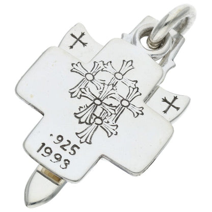 Chrome Hearts Old Silver 3 Trinkets Pendant Size ONE SIZE