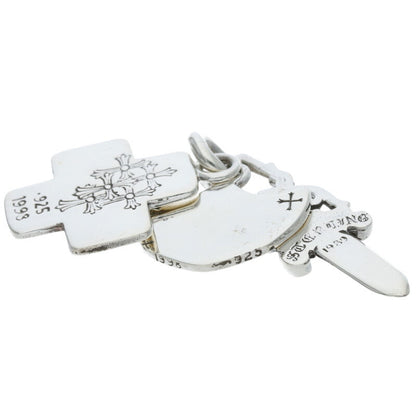 Chrome Hearts Old Silver 3 Trinkets Pendant Size ONE SIZE