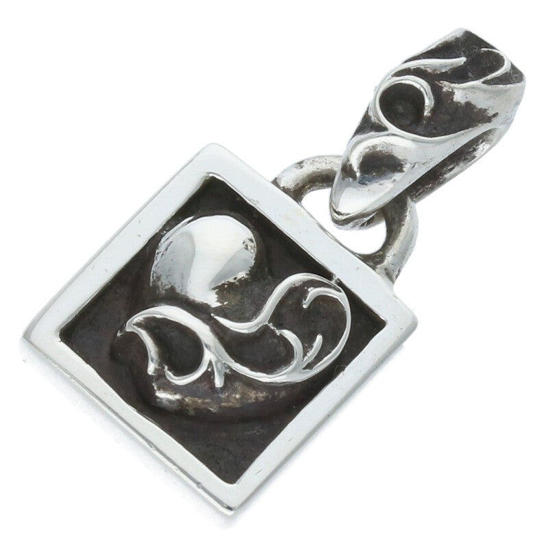 Chrome Hearts Silver Framed Heart Charm Size ONE SIZE