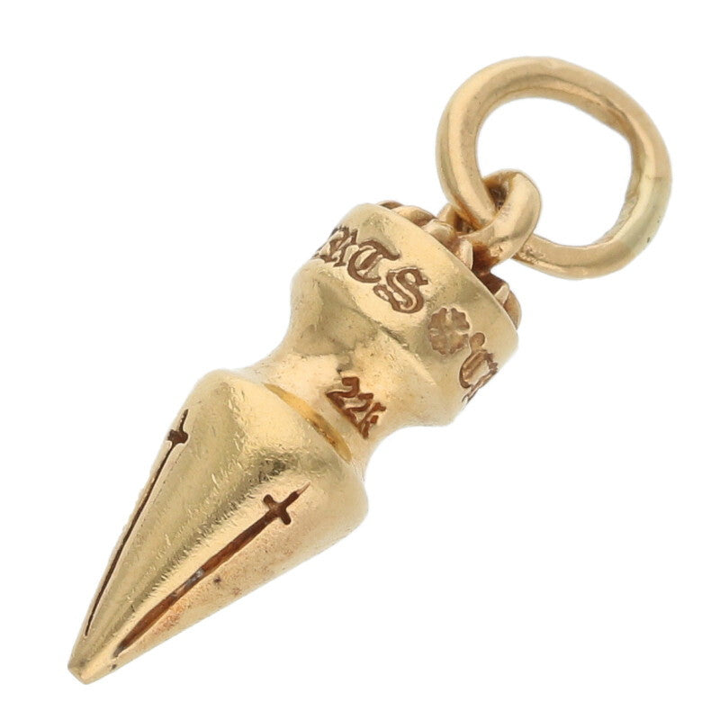 Chrome Hearts 22K Spike Charm Yellow Gold Size ONE SIZE