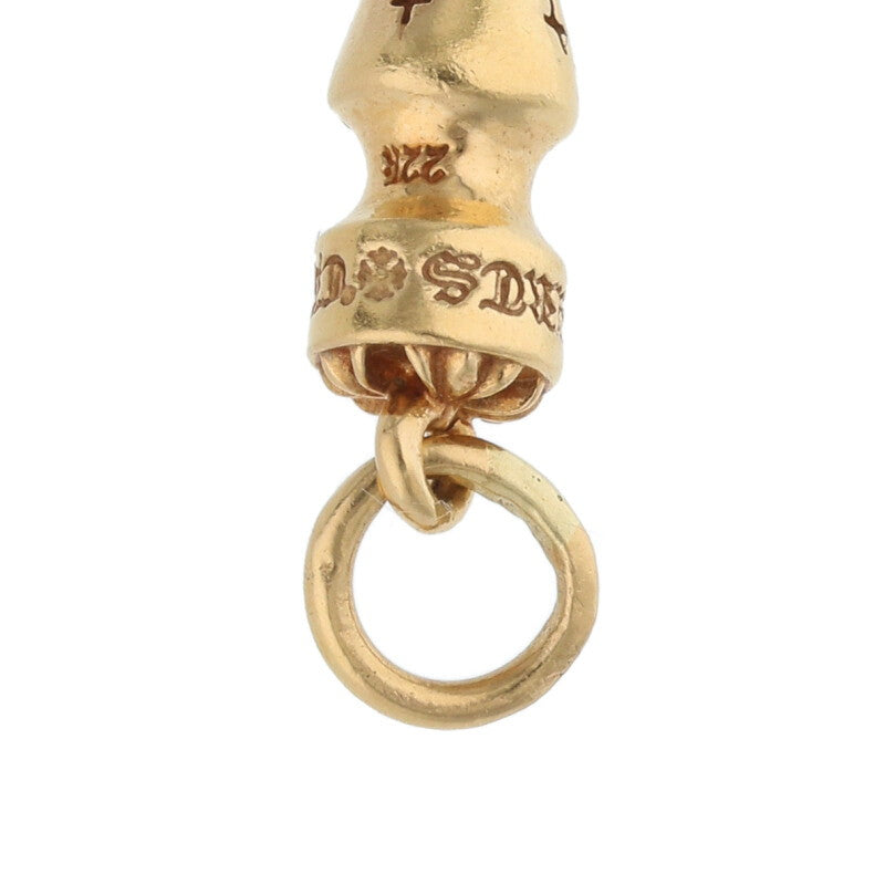 Chrome Hearts 22K Spike Charm Yellow Gold Size ONE SIZE