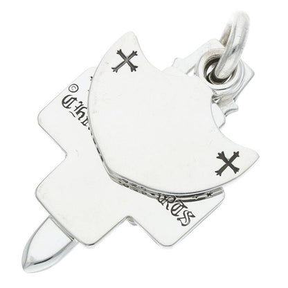 Chrome Hearts Three Trinkets Pendant Silver Size ONE SIZE
