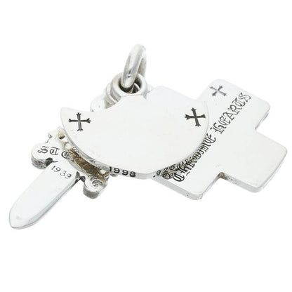 Chrome Hearts Three Trinkets Pendant Silver Size ONE SIZE
