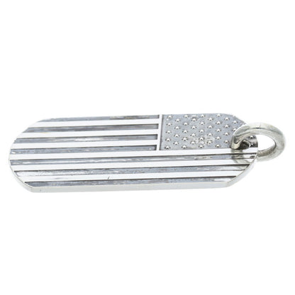 Chrome Hearts Large American Flag Dog Tag Size ONE SIZE