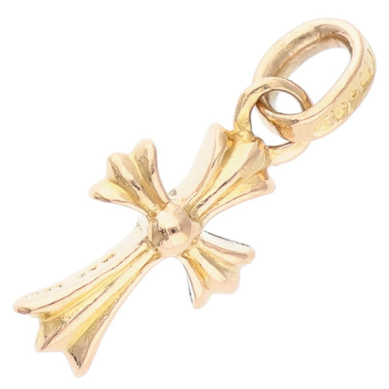 Chrome Hearts 22K Babyfat Cross Charm Yellow Size ONE SIZE