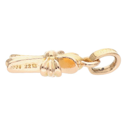 Chrome Hearts 22K Babyfat Cross Charm Yellow Size ONE SIZE