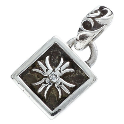 Chrome Hearts FRAMED CH PLUS 1DIA Silver Charm Size ONE SIZE