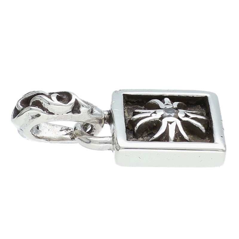 Chrome Hearts FRAMED CH PLUS 1DIA Silver Charm Size ONE SIZE