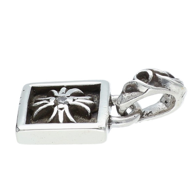 Chrome Hearts FRAMED CH PLUS 1DIA Silver Charm Size ONE SIZE