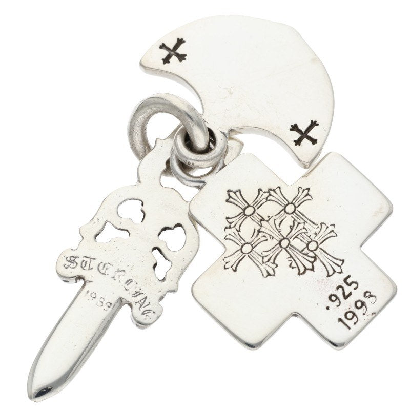 Chrome Hearts 3TRINKETS Silver Pendant Size ONE SIZE