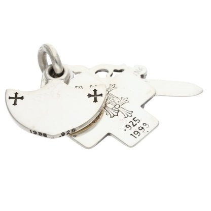 Chrome Hearts 3TRINKETS Silver Pendant Size ONE SIZE