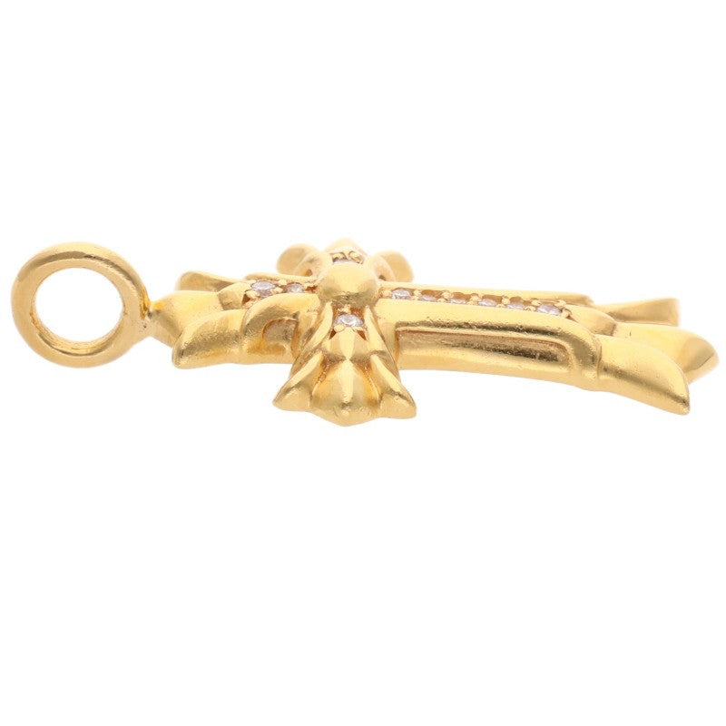 Chrome Hearts 22K DBL CH CRS P DMND Pave Size ONE SIZE