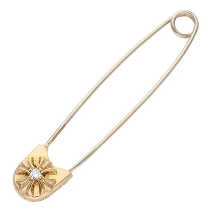 Chrome Hearts 22K Large Safety Pin 1 Diamond Size ONE Multi