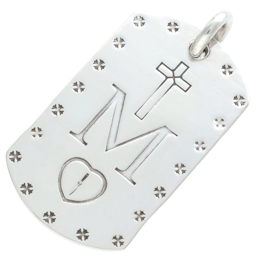 Chrome Hearts Mapplethorpe Large Dog Tag 925 Size ONE SIZE