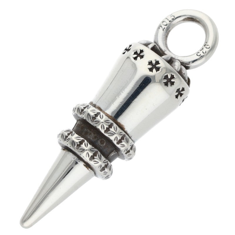 Chrome Hearts Cone CH Plus Pendant 925 Silver Size ONE SIZE