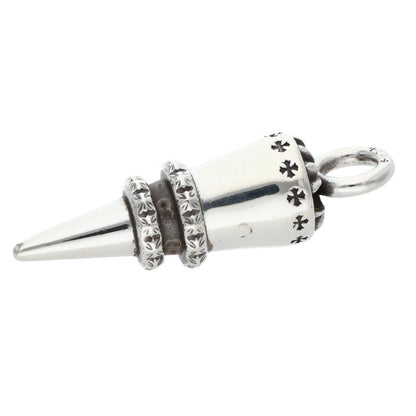 Chrome Hearts Cone CH Plus Pendant 925 Silver Size ONE SIZE