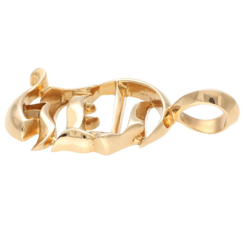 Chrome Hearts 22K CH Logo Pendant Yellow Gold Size ONE SIZE