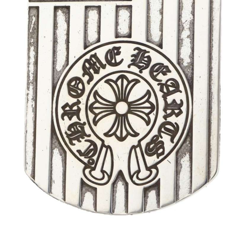 Chrome Hearts Heroes Project Large Dog Tag 925 Size ONE SIZE