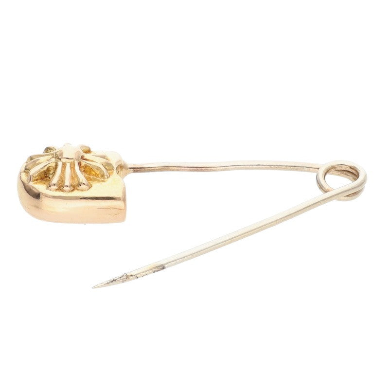 Chrome Hearts 22K Small Safety Pin Yellow Gold Size ONE SIZE