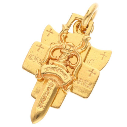Chrome Hearts 22K 3 Trinkets Pendant Yellow Size ONE SIZE