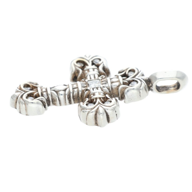 Chrome Hearts Filigree Tiny Pave Diamond Charm Size ONE SIZE