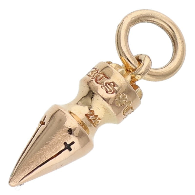 Chrome Hearts 22K Spike Charm Yellow Gold Size ONE SIZE