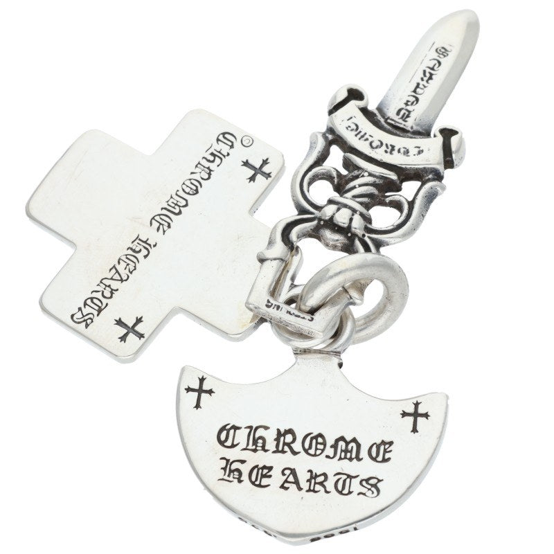 Chrome Hearts 3TRINKETS Pendant Silver 925 Size ONE SIZE