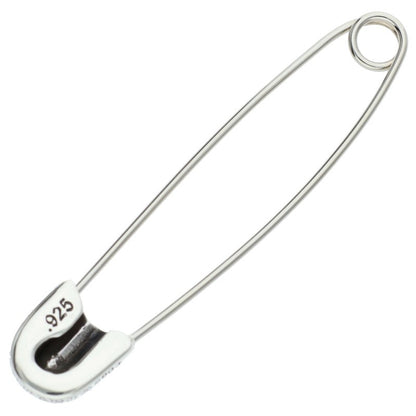 Chrome Hearts Large Safety Pin Silver 925 Size ONE SIZE