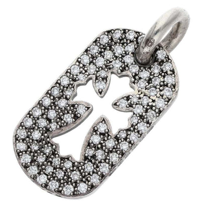 Chrome Hearts D TAG SML CO CRS P D Pave Size ONE SIZE