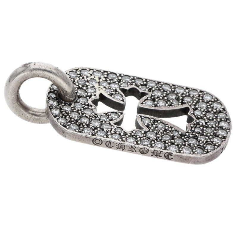 Chrome Hearts D TAG SML CO CRS P D Pave Size ONE SIZE