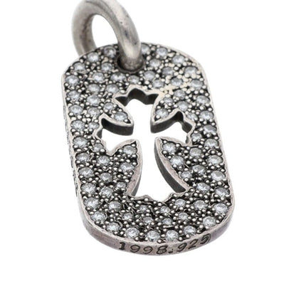 Chrome Hearts D TAG SML CO CRS P D Pave Size ONE SIZE