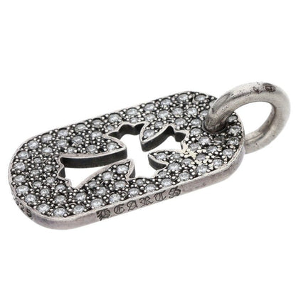 Chrome Hearts D TAG SML CO CRS P D Pave Size ONE SIZE