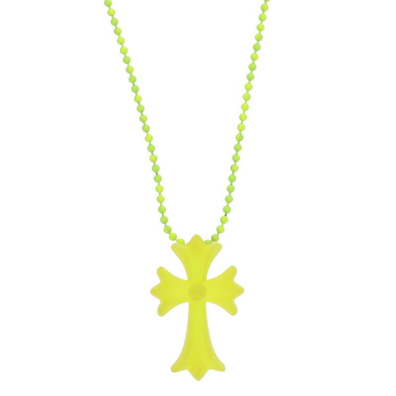 Chrome Hearts FNO Ltd Rubber CH Cross Yellow Size ONE SIZE